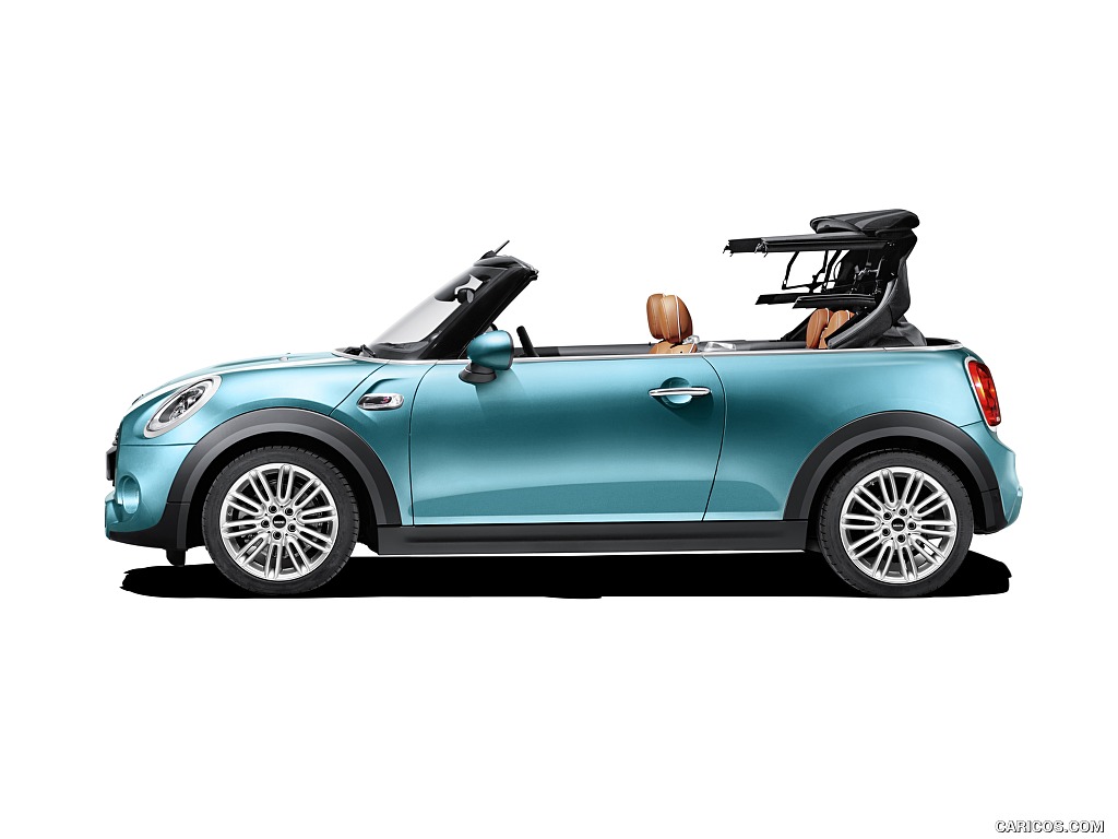 2016 MINI Cooper S Convertible (Color: Caribbean Aqua Metallic)