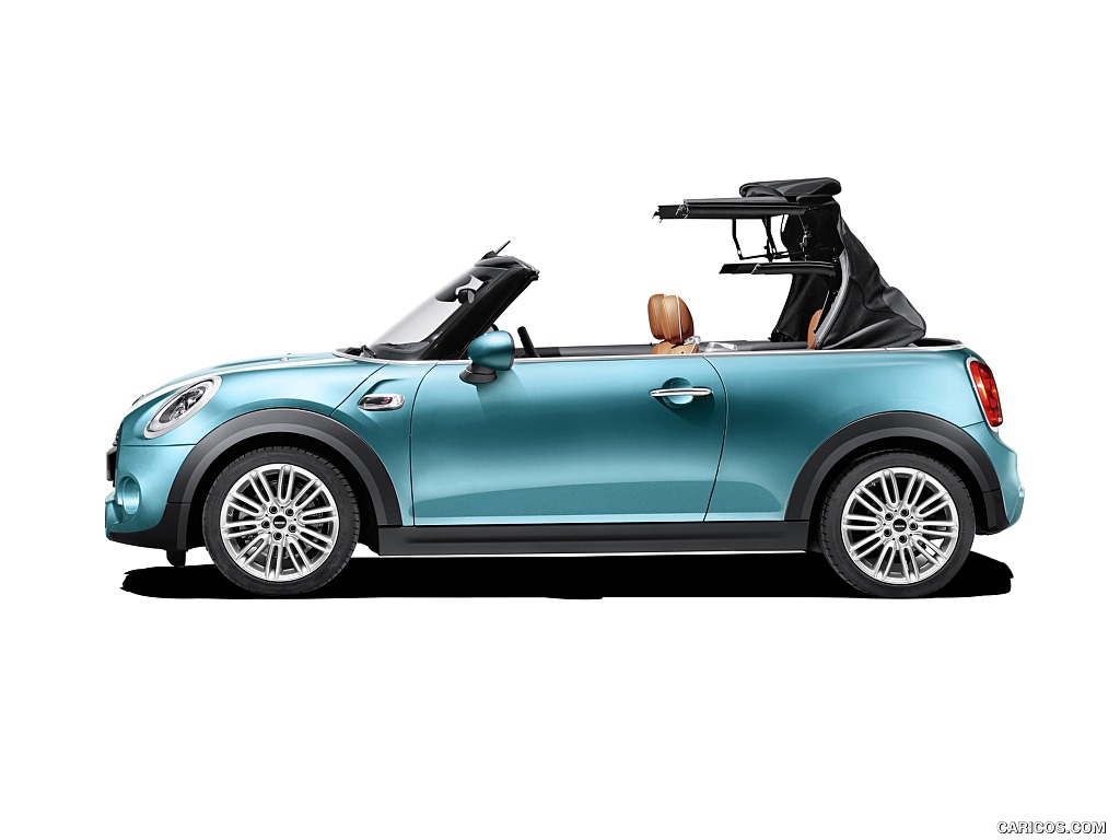 2016 MINI Cooper S Convertible (Color: Caribbean Aqua Metallic)