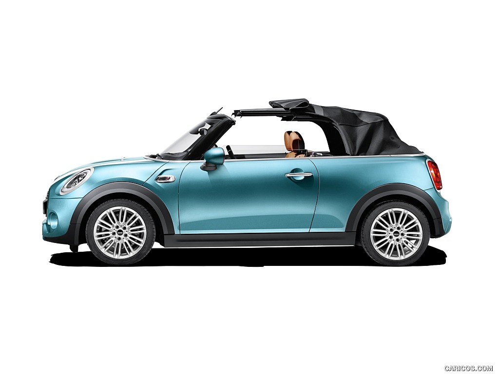 2016 MINI Cooper S Convertible (Color: Caribbean Aqua Metallic)