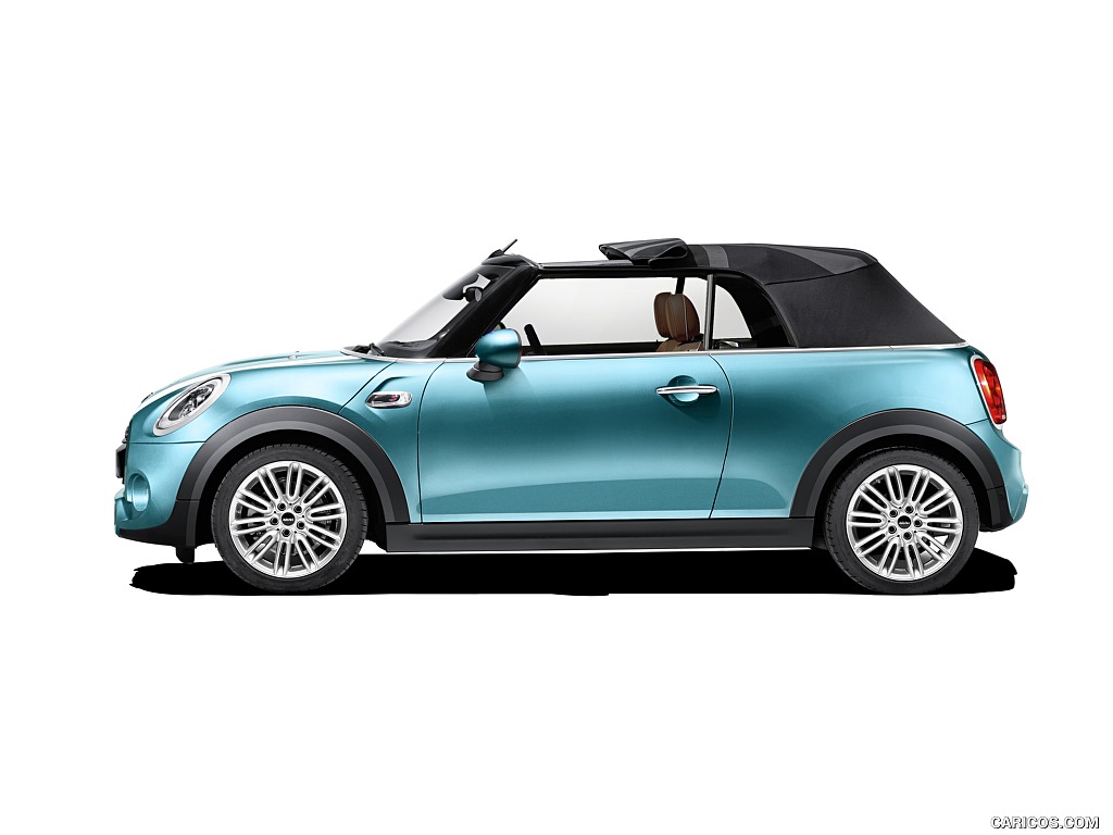 2016 MINI Cooper S Convertible (Color: Caribbean Aqua Metallic)