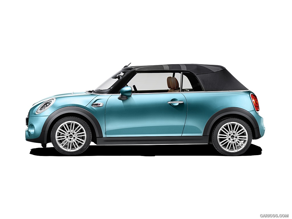 2016 MINI Cooper S Convertible (Color: Caribbean Aqua Metallic)