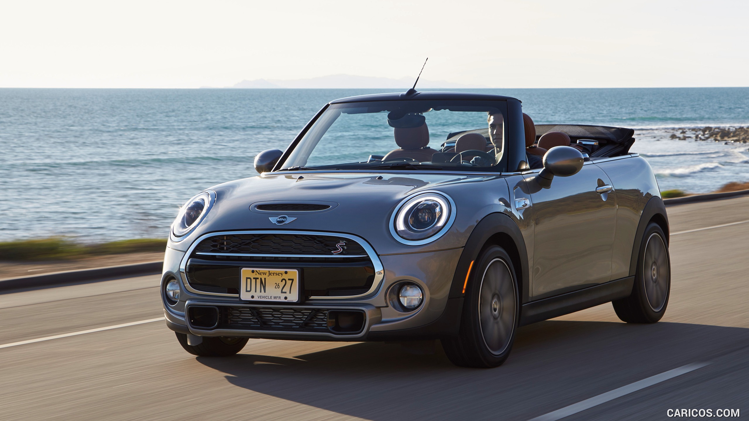 2016 MINI Cooper S Convertible (Color: Melting Silver Metallic) - Front ...