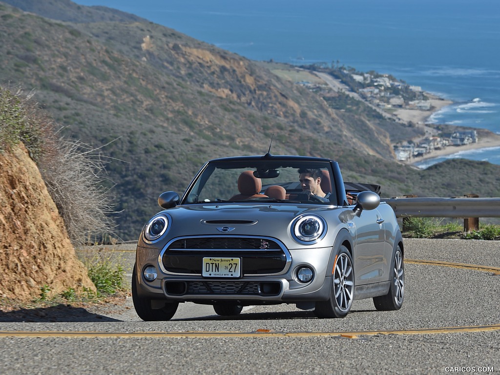 2016 MINI Cooper S Convertible (Color: Melting Silver Metallic) - Front