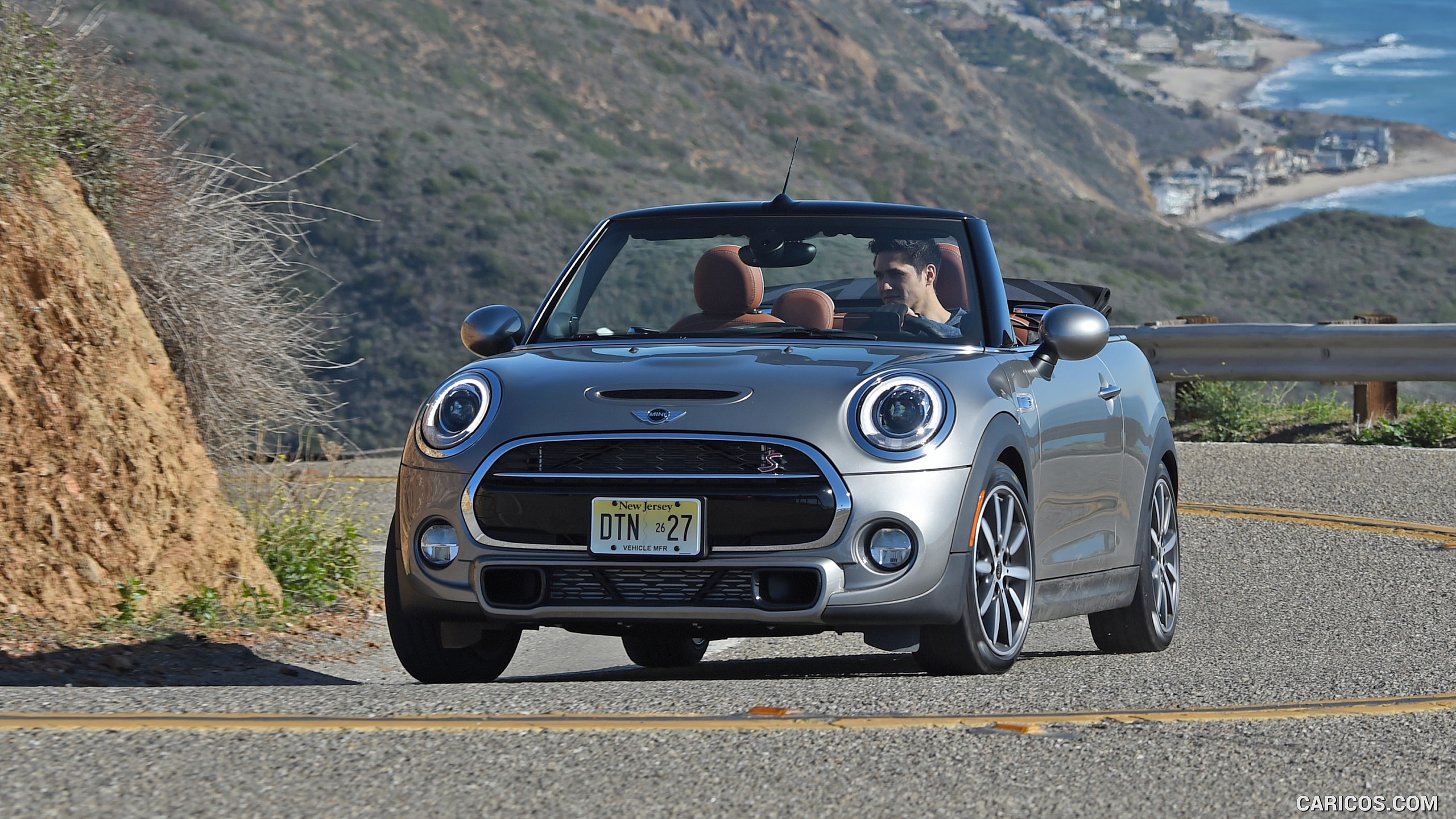 2016 MINI Cooper S Convertible (Color: Melting Silver Metallic) - Front ...