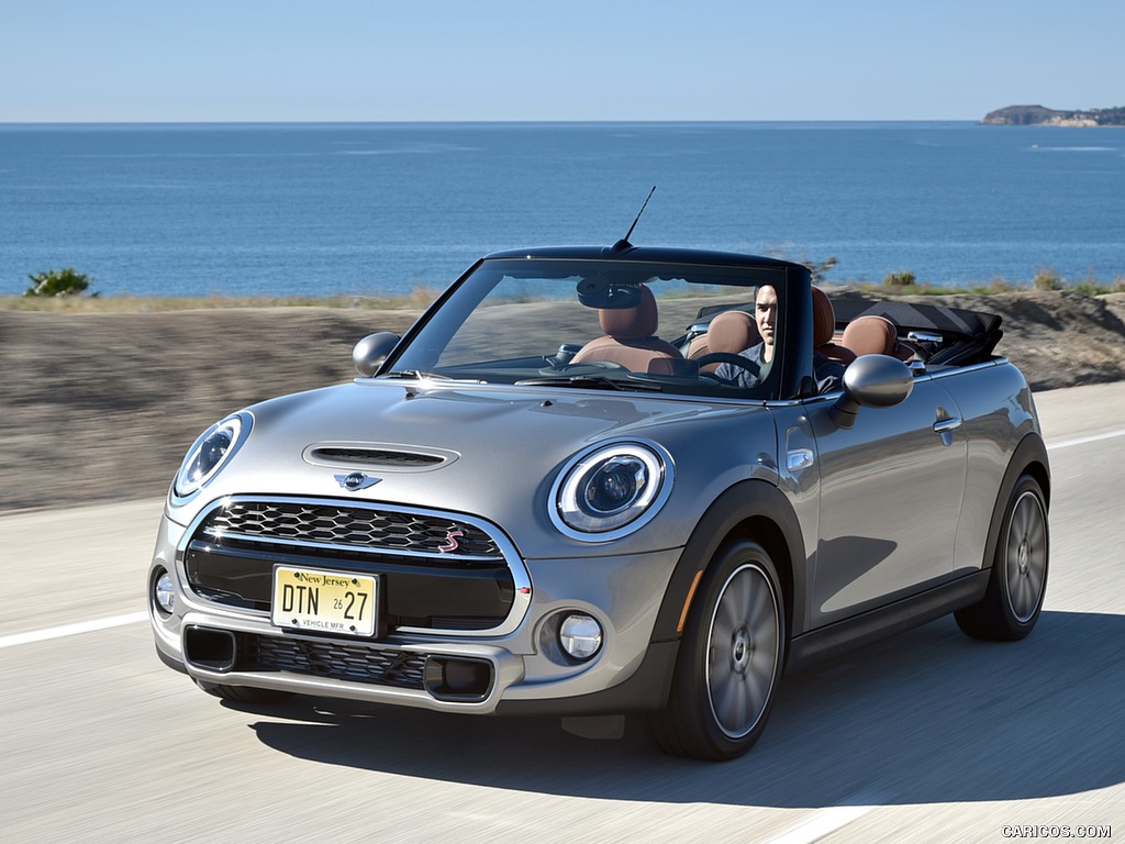 2016 MINI Cooper S Convertible (Color: Melting Silver Metallic) - Front