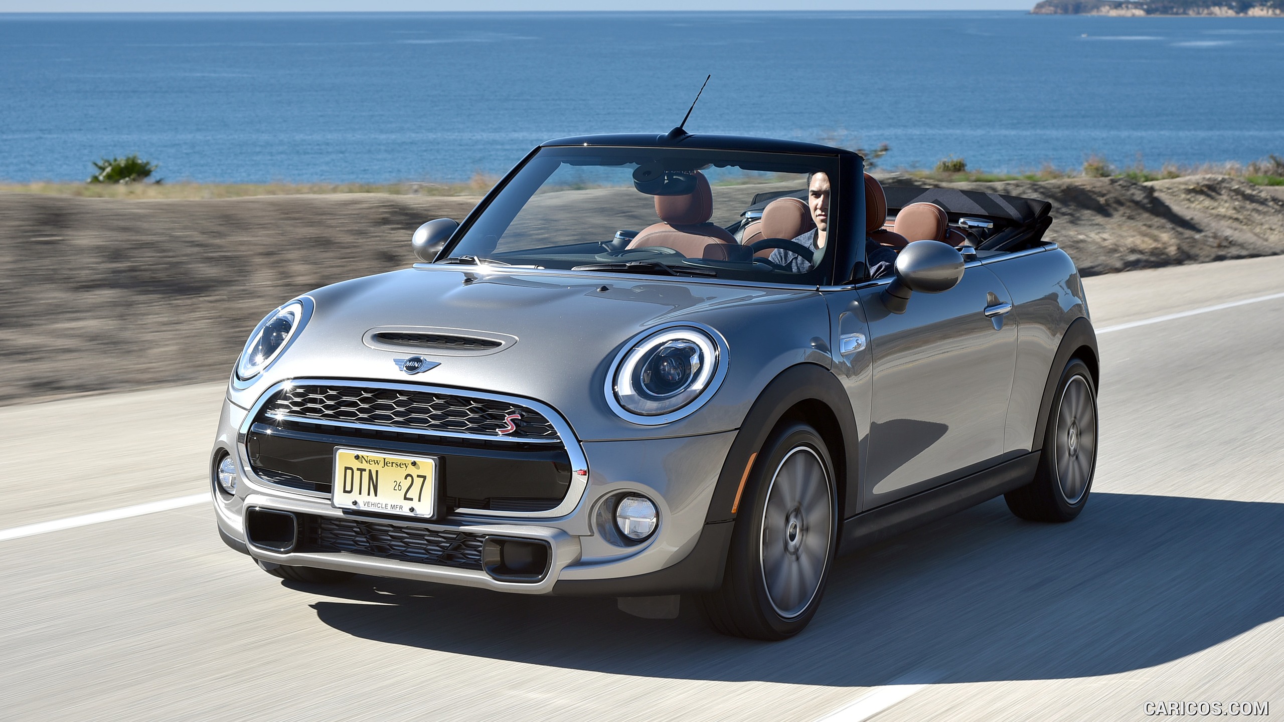 2016 MINI Cooper S Convertible (Color: Melting Silver Metallic) - Front ...