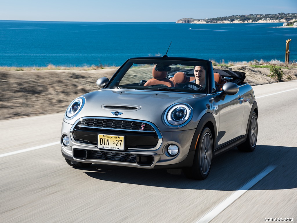 2016 MINI Cooper S Convertible (Color: Melting Silver Metallic) - Front