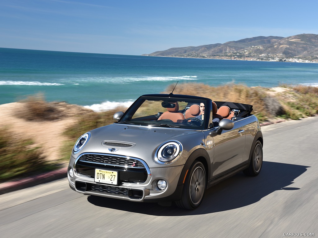 2016 MINI Cooper S Convertible (Color: Melting Silver Metallic) - Front