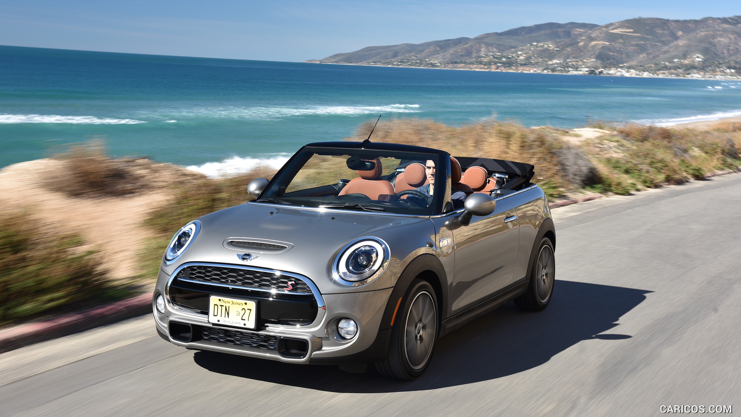 2016 MINI Cooper S Convertible (Color: Melting Silver Metallic) - Front ...