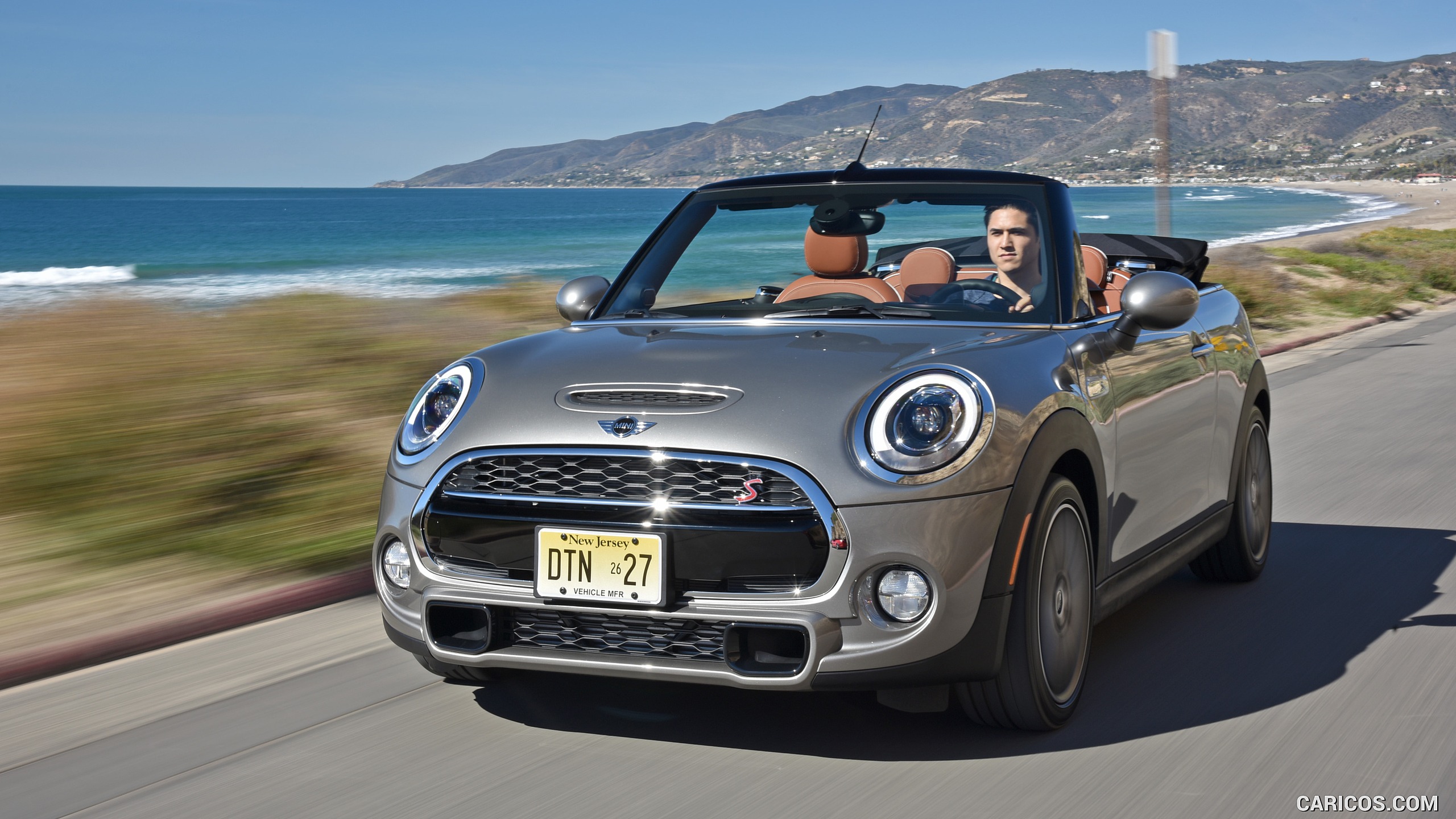 2016 MINI Cooper S Convertible (Color: Melting Silver Metallic) - Front ...