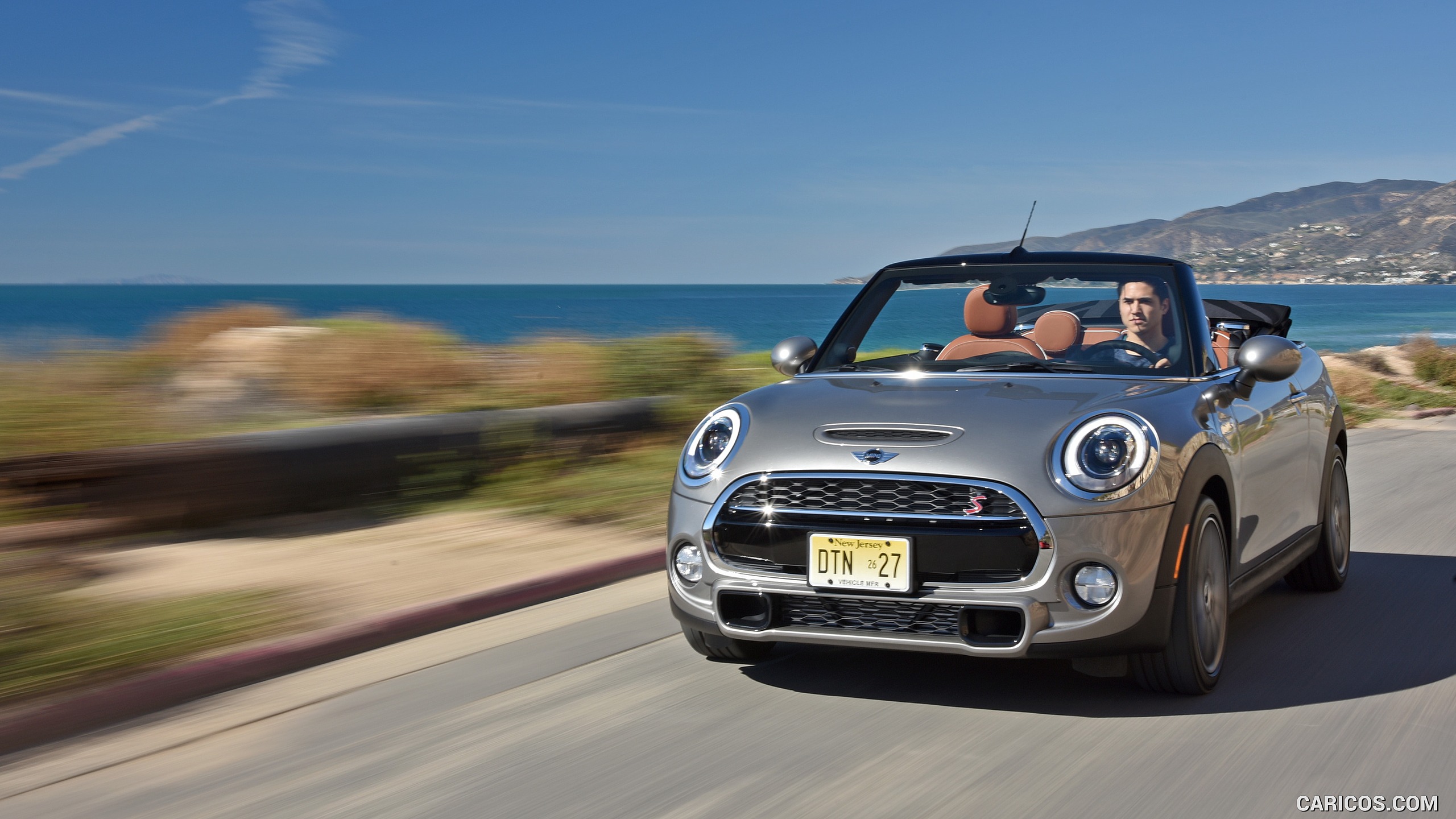 2016 MINI Cooper S Convertible (Color: Melting Silver Metallic) - Front ...