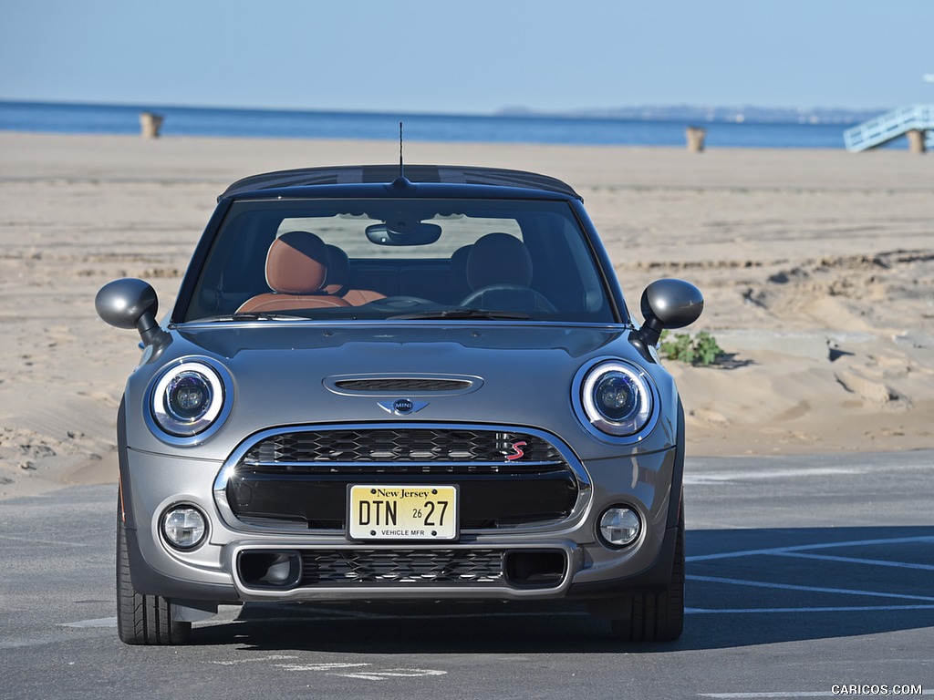 2016 MINI Cooper S Convertible (Color: Melting Silver Metallic) - Front