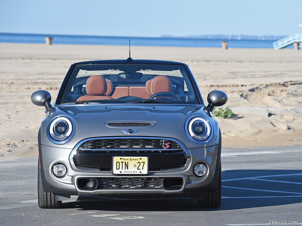 2016 MINI Cooper S Convertible (Color: Melting Silver Metallic) - Front