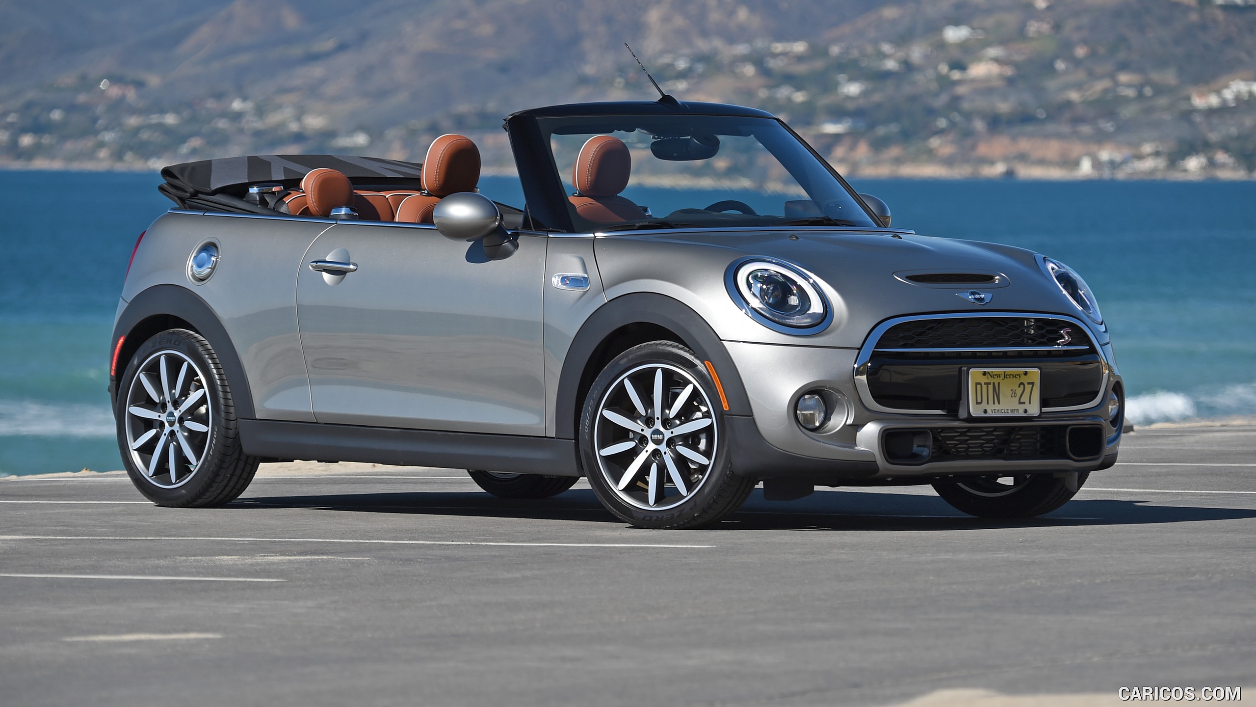 2016 MINI Cooper S Convertible (Color: Melting Silver Metallic) - Front ...