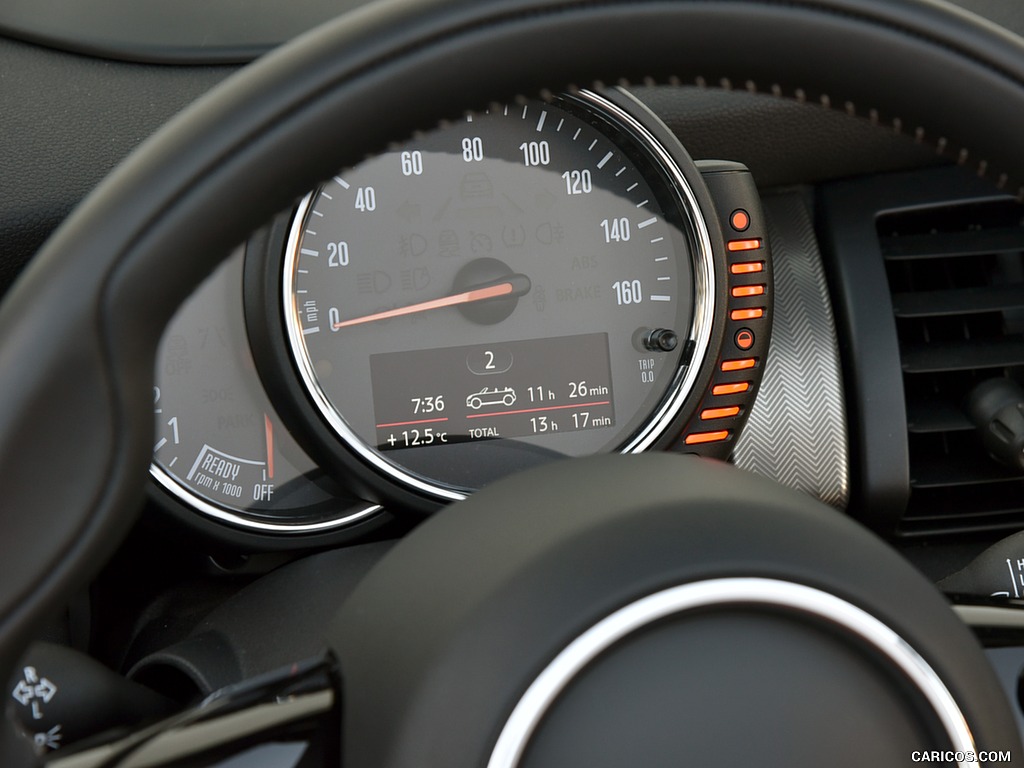 2016 MINI Cooper S Convertible (Color: Melting Silver Metallic) - Instrument Cluster