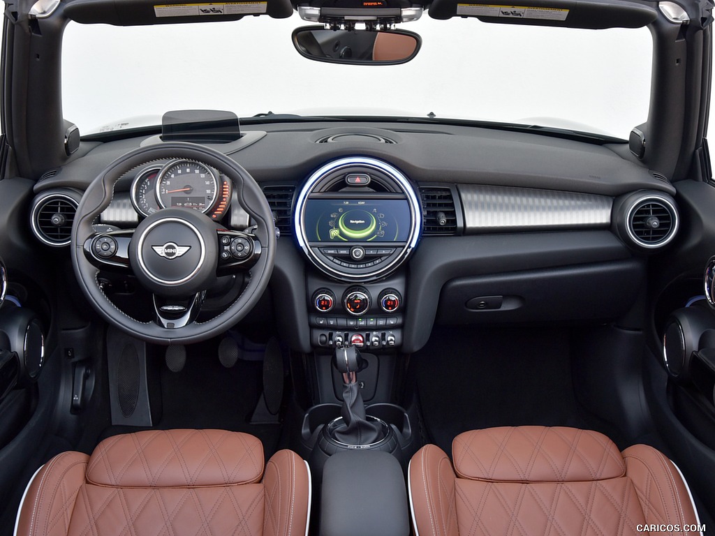 2016 MINI Cooper S Convertible (Color: Melting Silver Metallic) - Interior, Cockpit