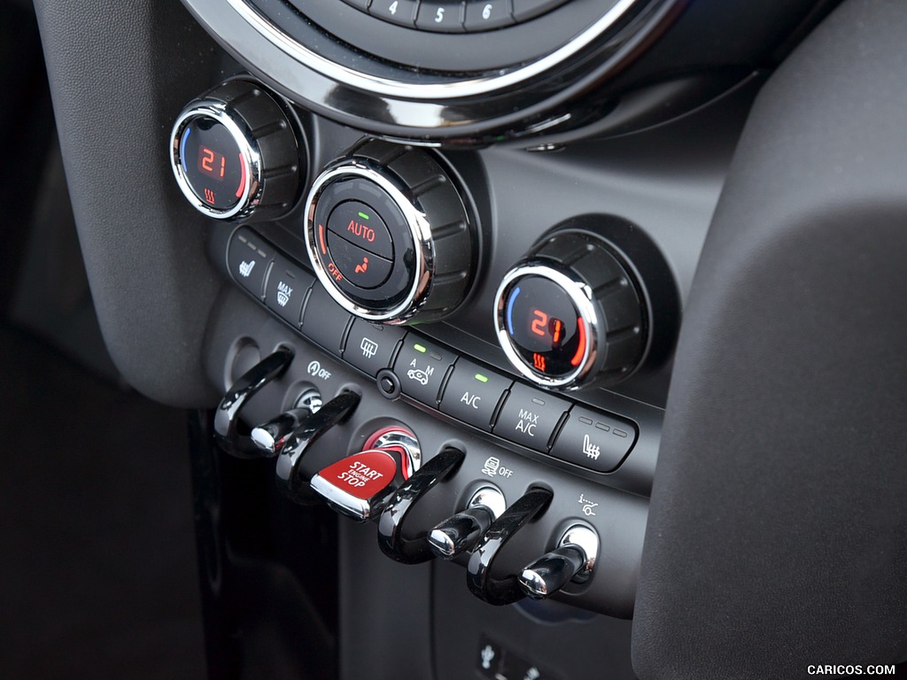 2016 MINI Cooper S Convertible (Color: Melting Silver Metallic) - Interior, Controls