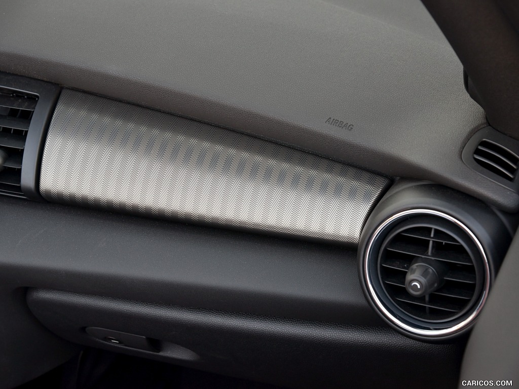 2016 MINI Cooper S Convertible (Color: Melting Silver Metallic) - Interior, Detail