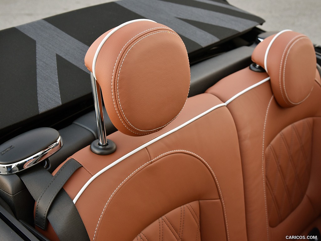 2016 MINI Cooper S Convertible (Color: Melting Silver Metallic) - Interior, Rear Seats