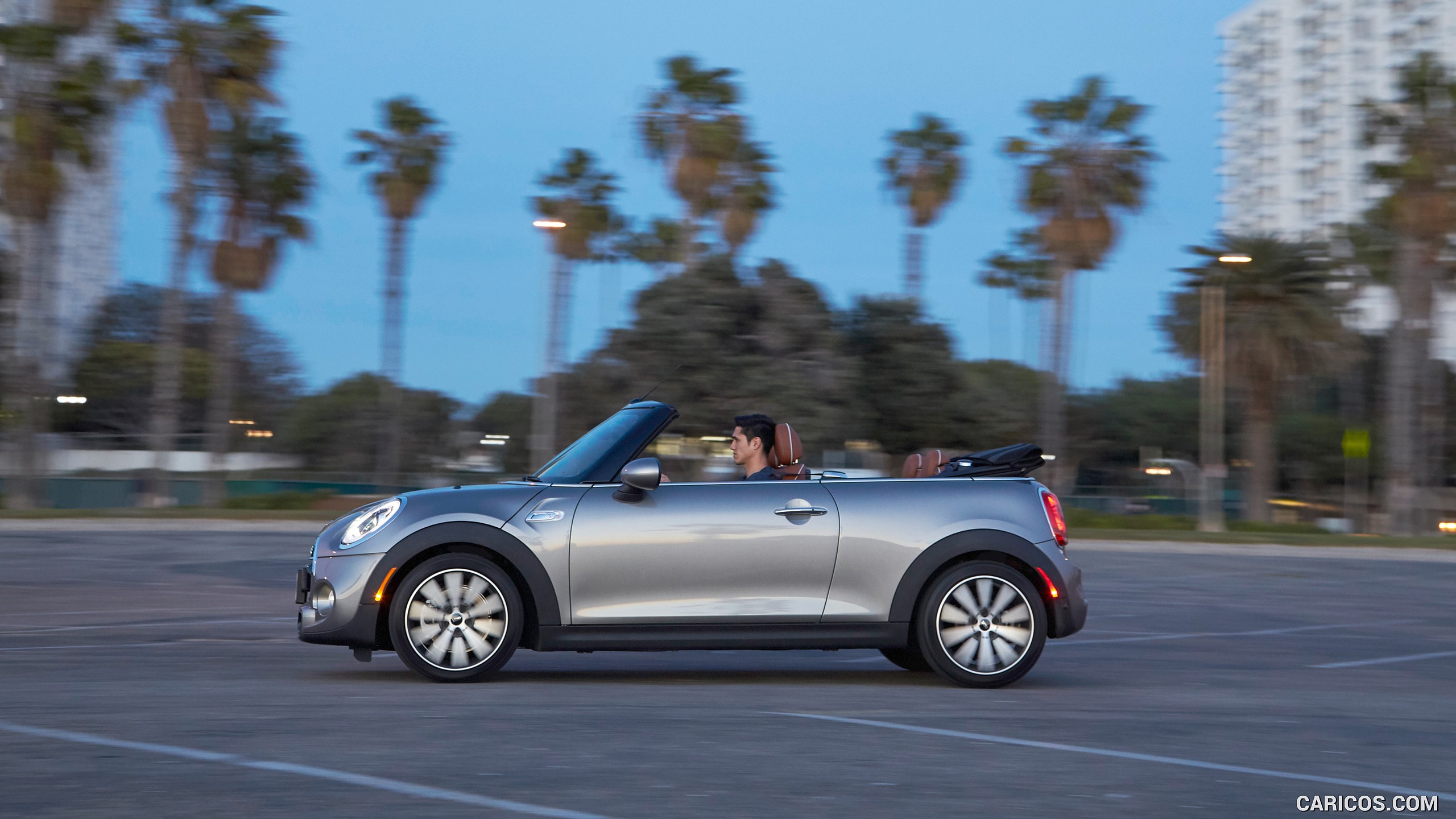 2016 MINI Cooper S Convertible (Color: Melting Silver Metallic) - Side ...