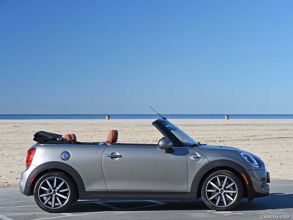 2016 MINI Cooper S Convertible (Color: Melting Silver Metallic) - Side