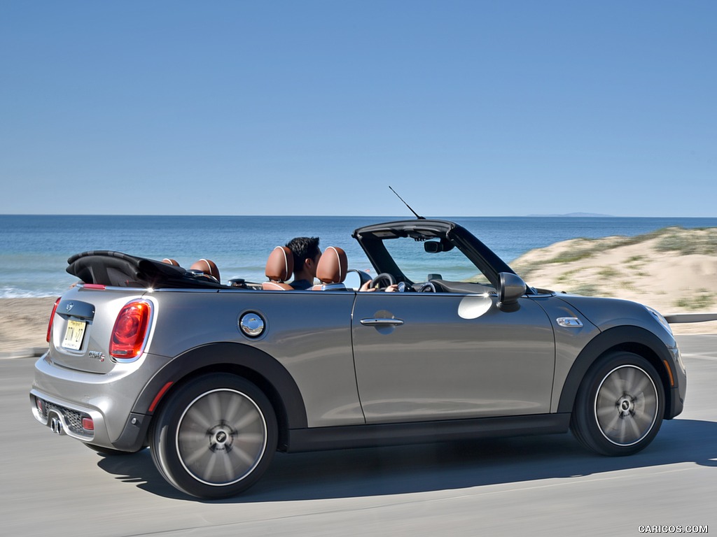 2016 MINI Cooper S Convertible (Color: Melting Silver Metallic) - Side