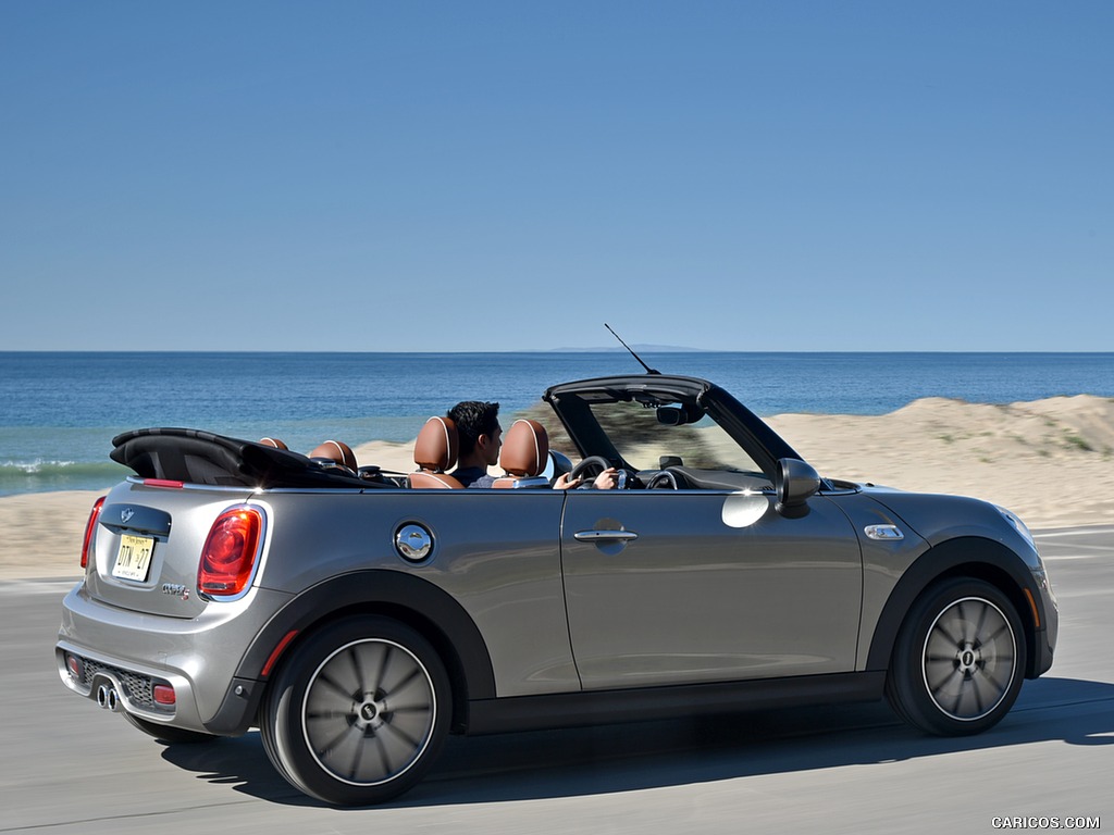 2016 MINI Cooper S Convertible (Color: Melting Silver Metallic) - Side