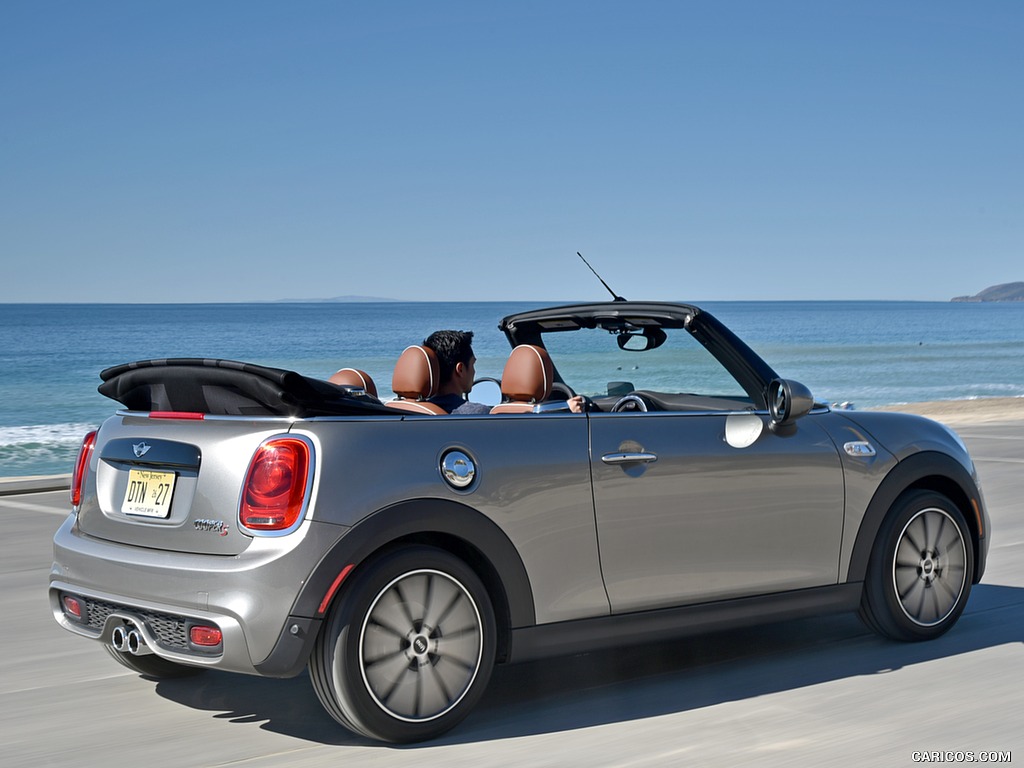 2016 MINI Cooper S Convertible (Color: Melting Silver Metallic) - Side