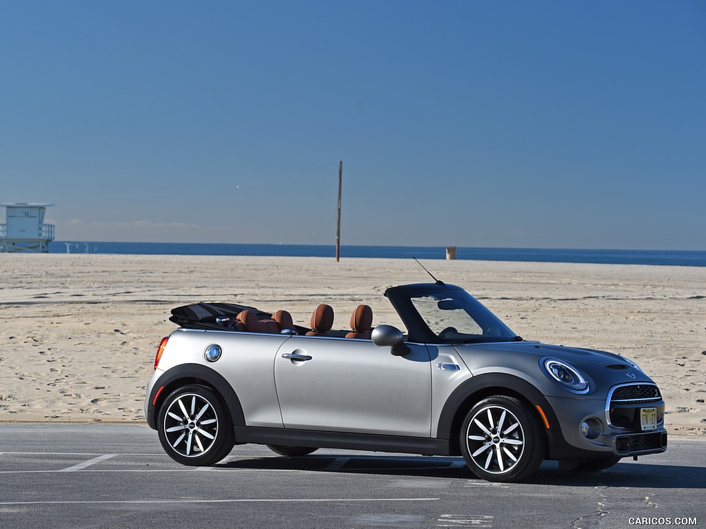 2016 MINI Cooper S Convertible (Color: Melting Silver Metallic) - Side