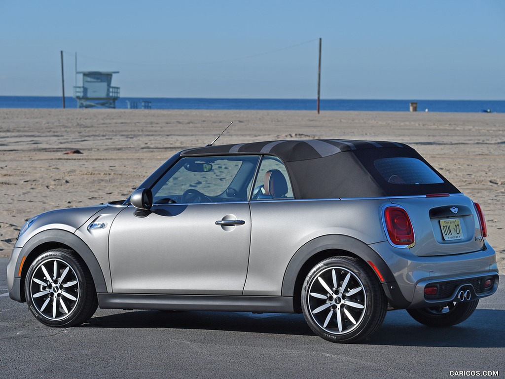 2016 MINI Cooper S Convertible (Color: Melting Silver Metallic) - Side