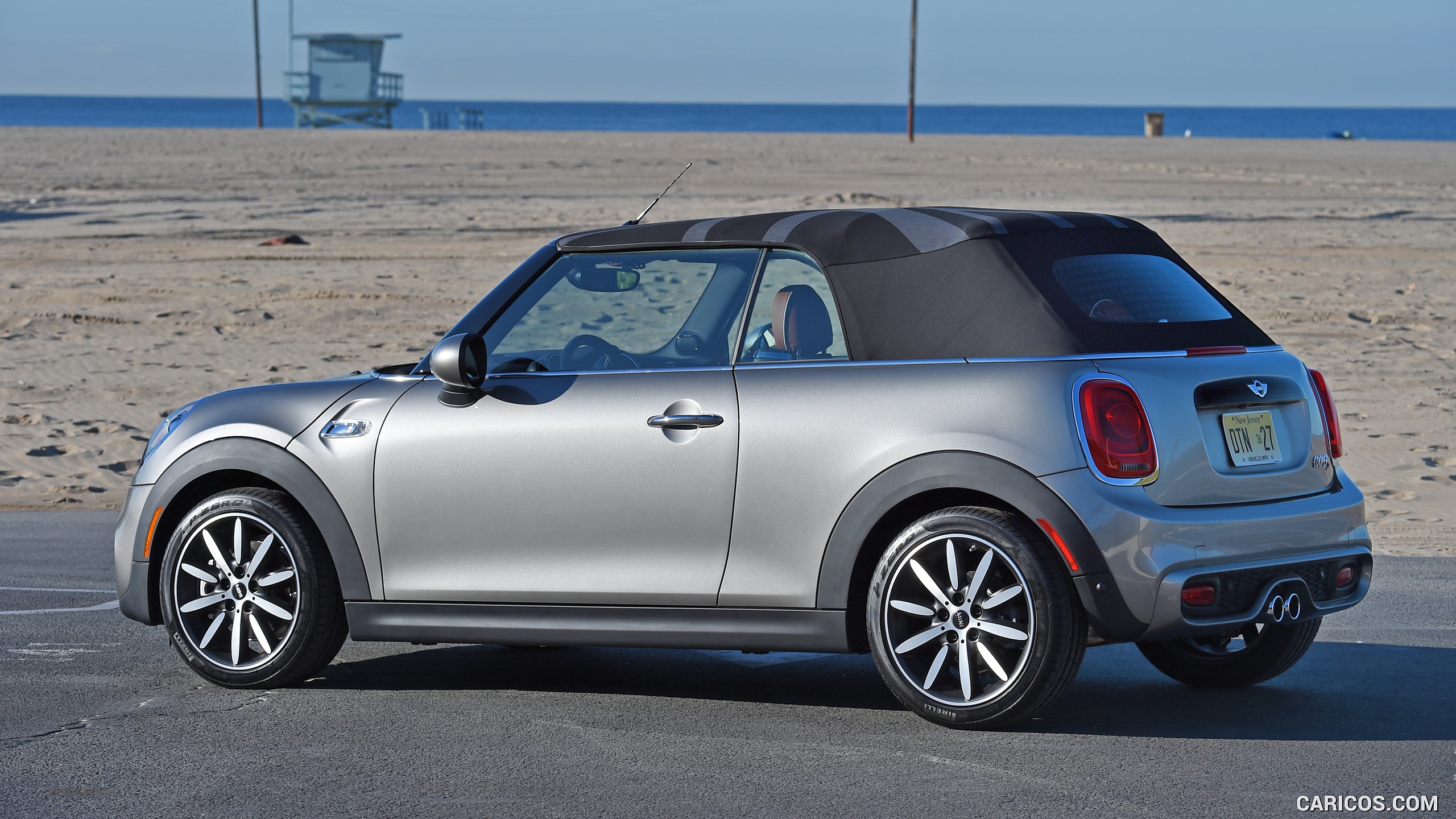 2016 MINI Cooper S Convertible (Color: Melting Silver Metallic) - Side ...