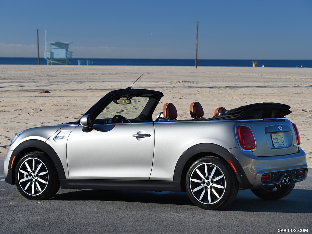 2016 MINI Cooper S Convertible (Color: Melting Silver Metallic) - Side