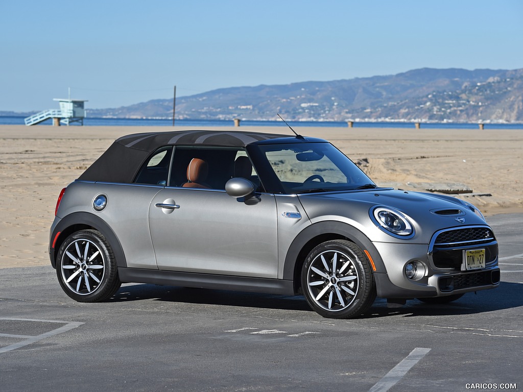 2016 MINI Cooper S Convertible (Color: Melting Silver Metallic) - Side