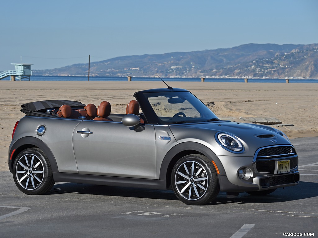 2016 MINI Cooper S Convertible (Color: Melting Silver Metallic) - Side