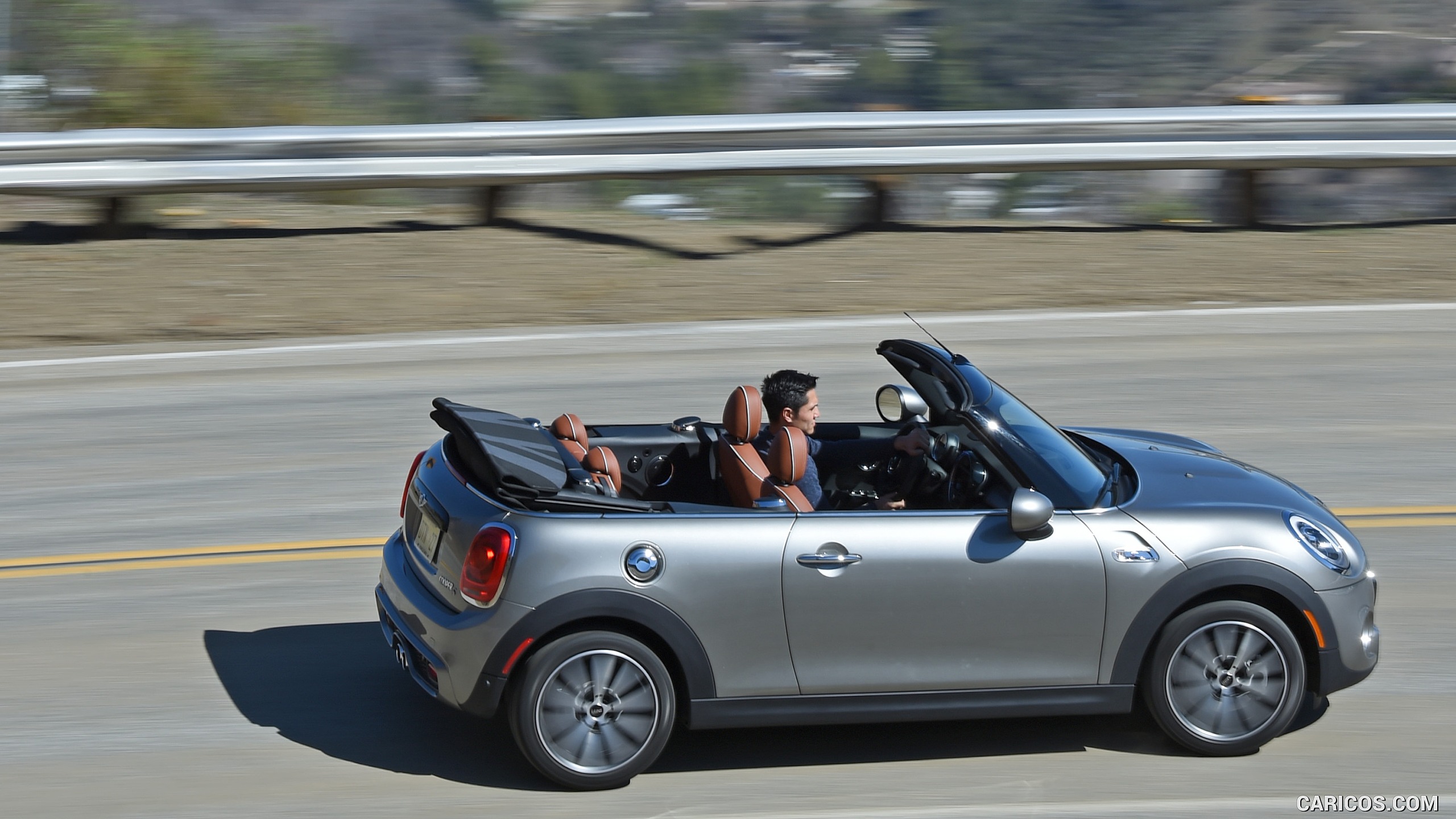 2016 MINI Cooper S Convertible (Color: Melting Silver Metallic) - Top ...