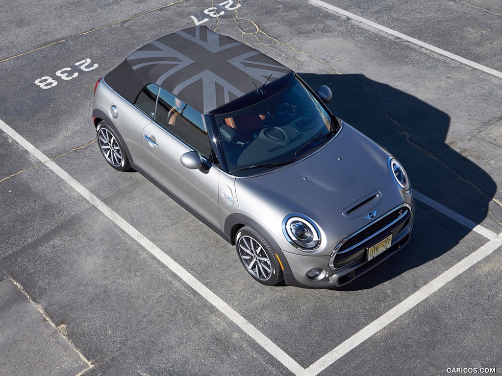 2016 MINI Cooper S Convertible (Color: Melting Silver Metallic) - Top