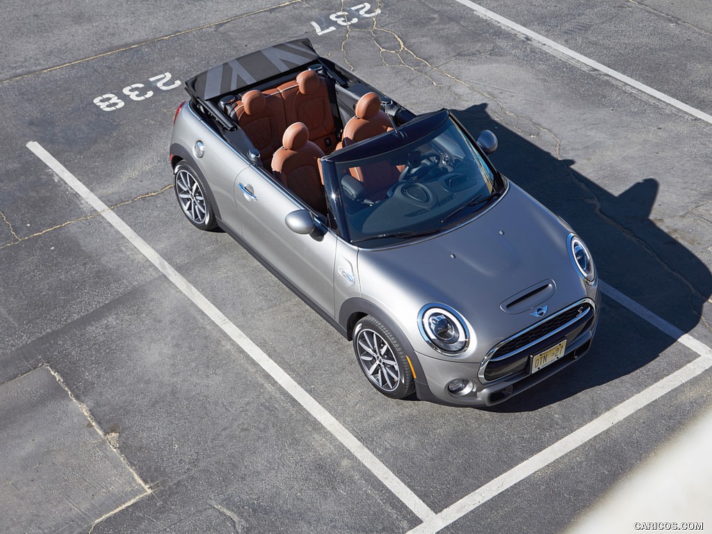 2016 MINI Cooper S Convertible (Color: Melting Silver Metallic) - Top