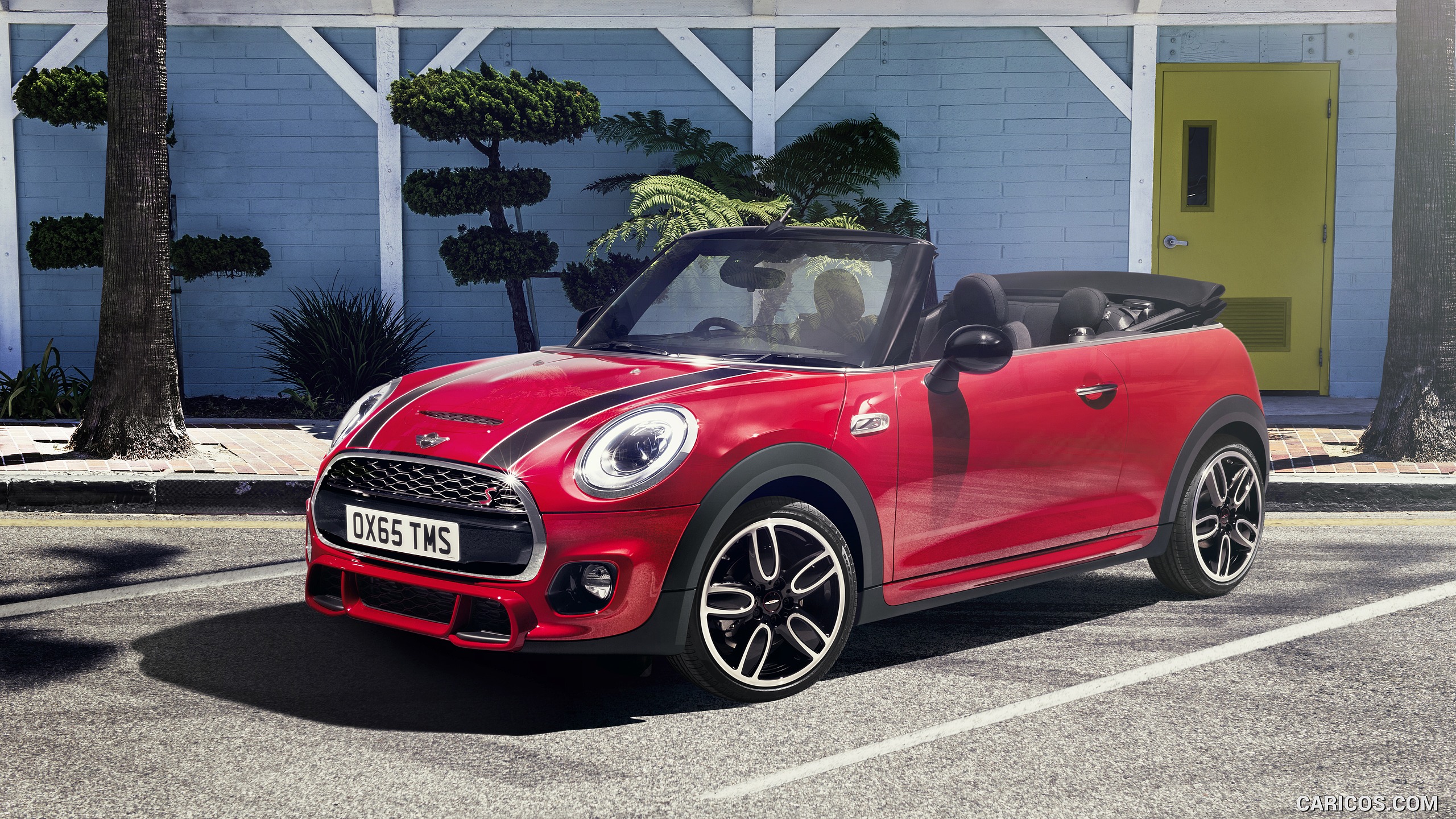 2016 MINI Cooper S Convertible with John Cooper Works Exterior package (Color: Chili Red), #5 of 147