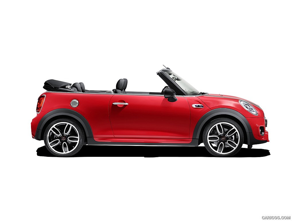 2016 MINI Cooper S Convertible with John Cooper Works Exterior package (Color: Chili Red)