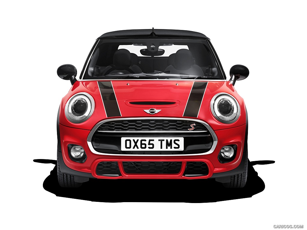 2016 MINI Cooper S Convertible with John Cooper Works Exterior package (Color: Chili Red)