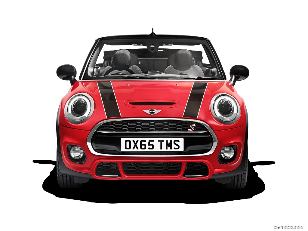 2016 MINI Cooper S Convertible with John Cooper Works Exterior package (Color: Chili Red)