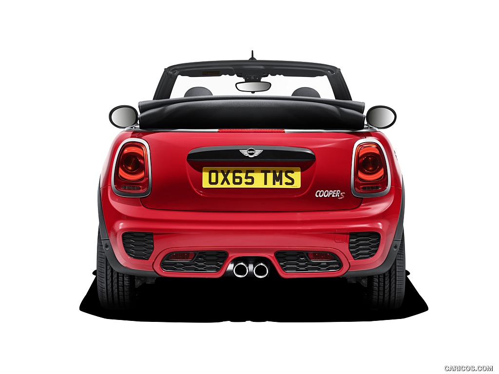 2016 MINI Cooper S Convertible with John Cooper Works Exterior package (Color: Chili Red)