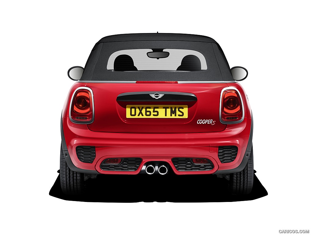 2016 MINI Cooper S Convertible with John Cooper Works Exterior package (Color: Chili Red)