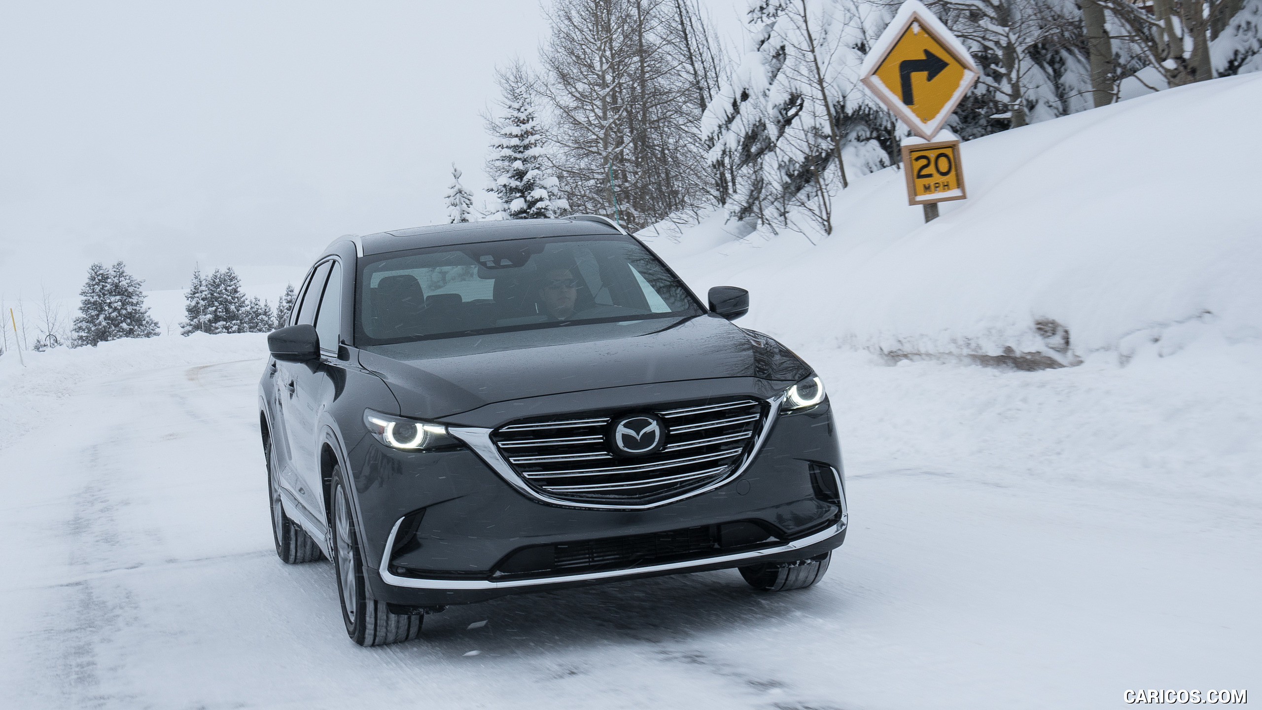 2016 Mazda CX-9 in Snow - Front, #62 of 69