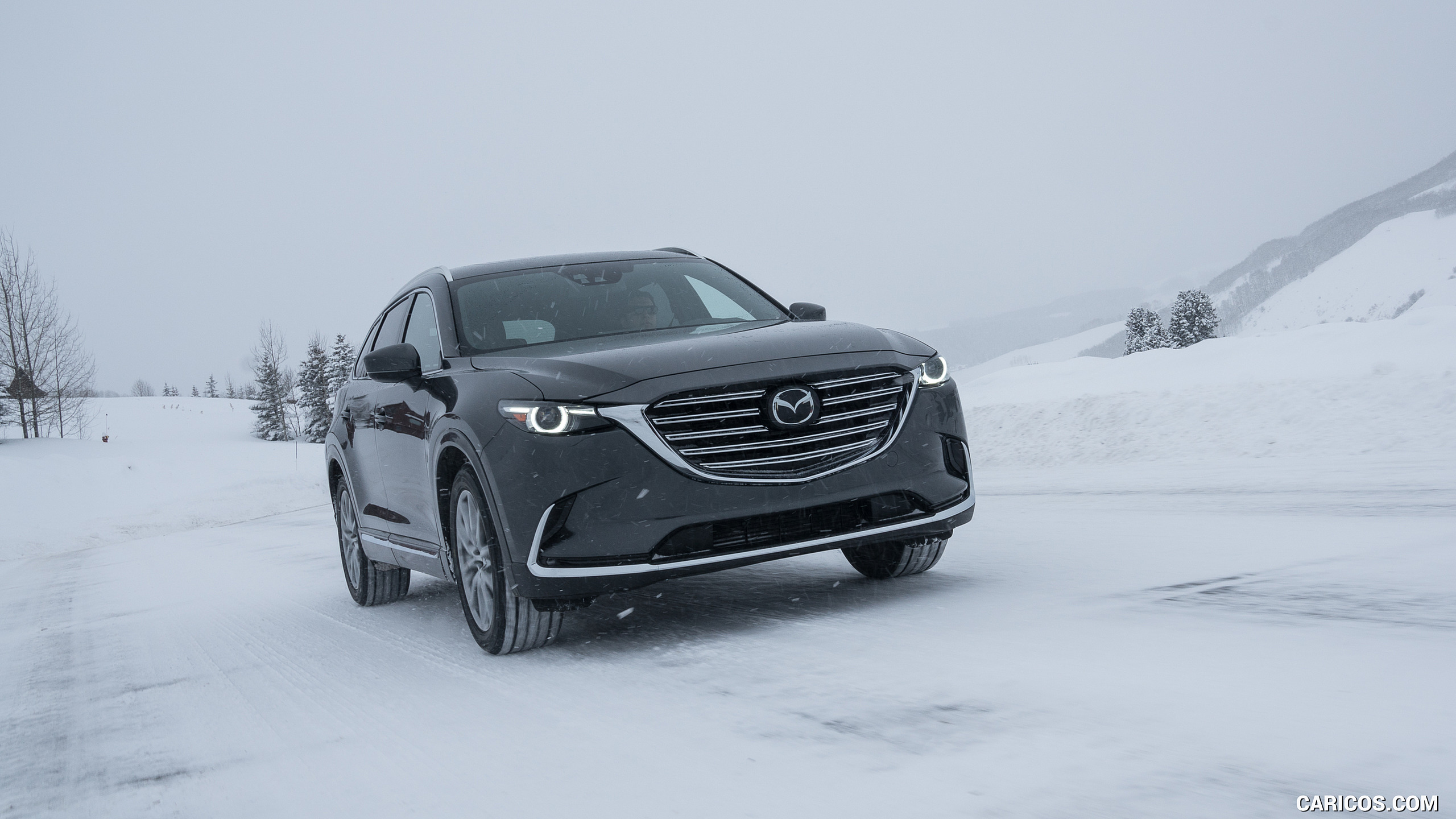 2016 Mazda CX-9 in Snow - Front, #63 of 69