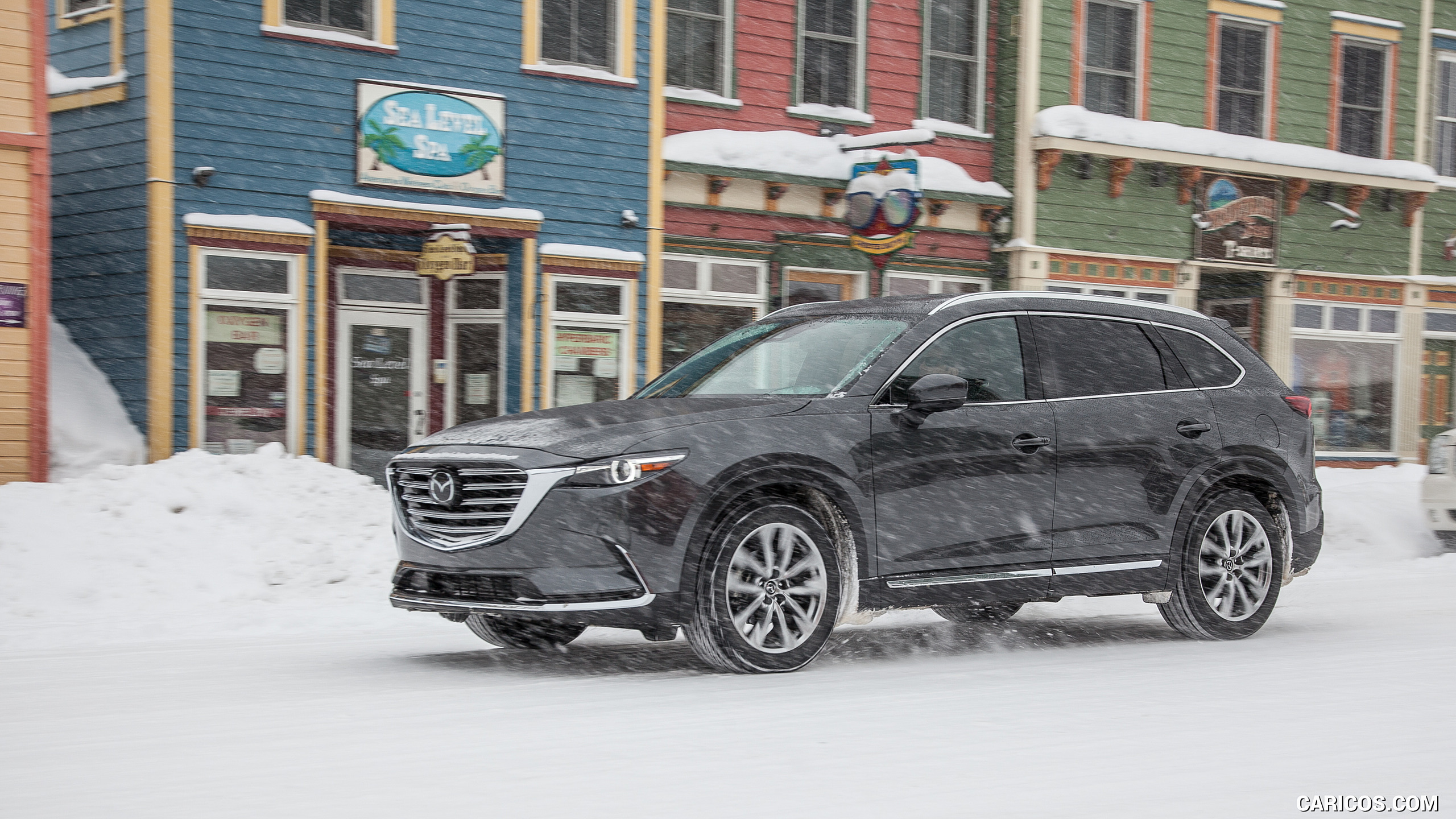 2016 Mazda CX-9 in Snow - Front Three-Quarter, #58 of 69