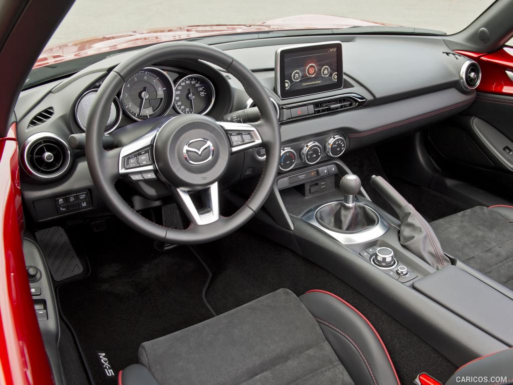 2016 Mazda MX-5 Miata (Euro-Spec)  - Interior