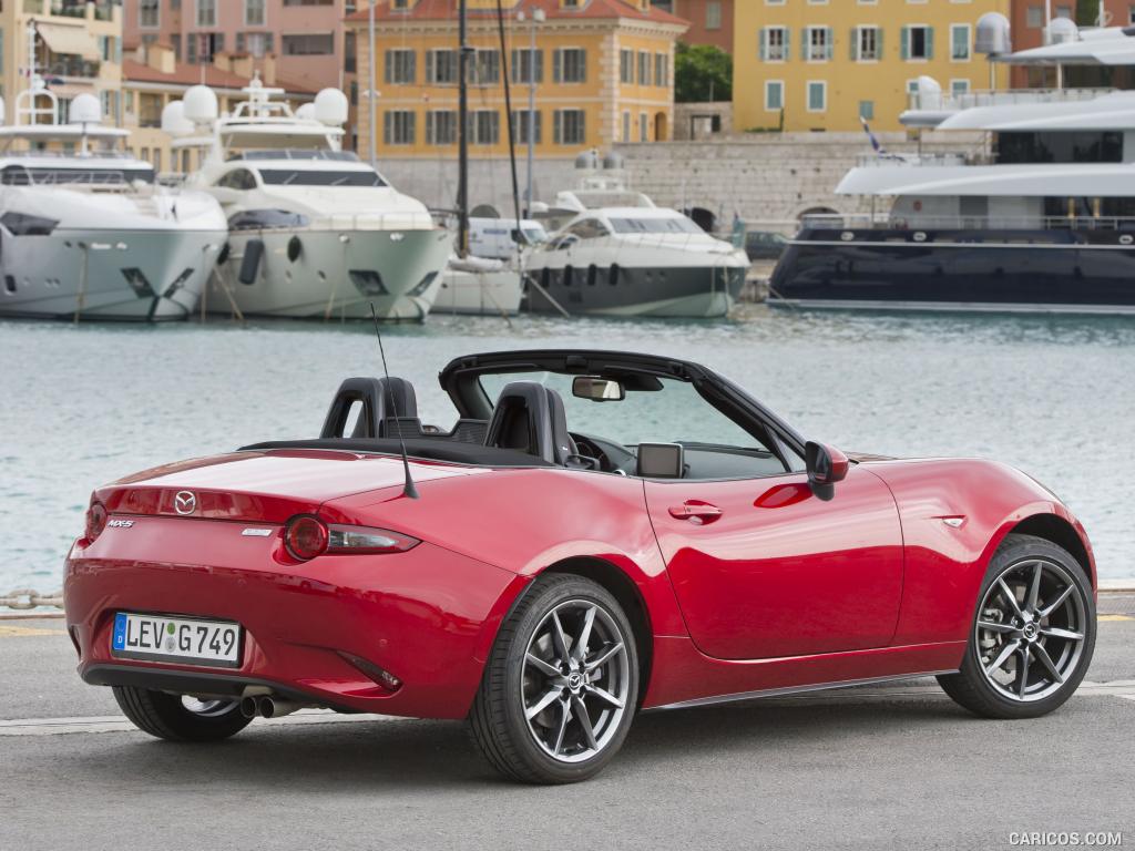 2016 Mazda MX-5 Miata (Euro-Spec)  - Rear