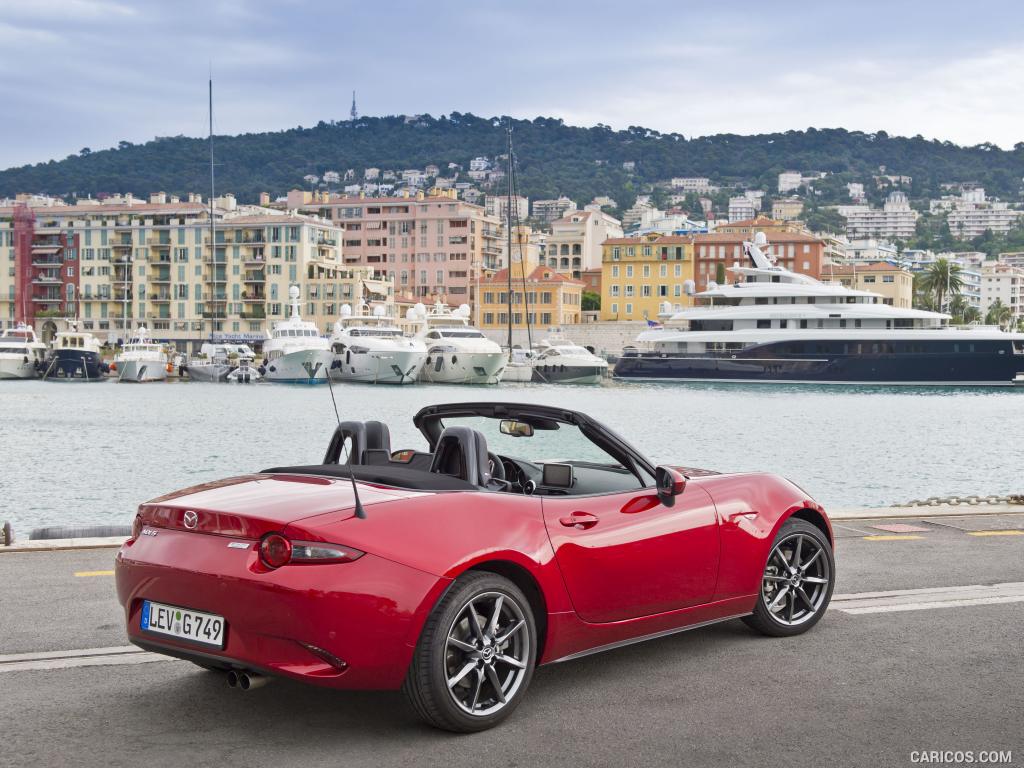 2016 Mazda MX-5 Miata (Euro-Spec)  - Rear