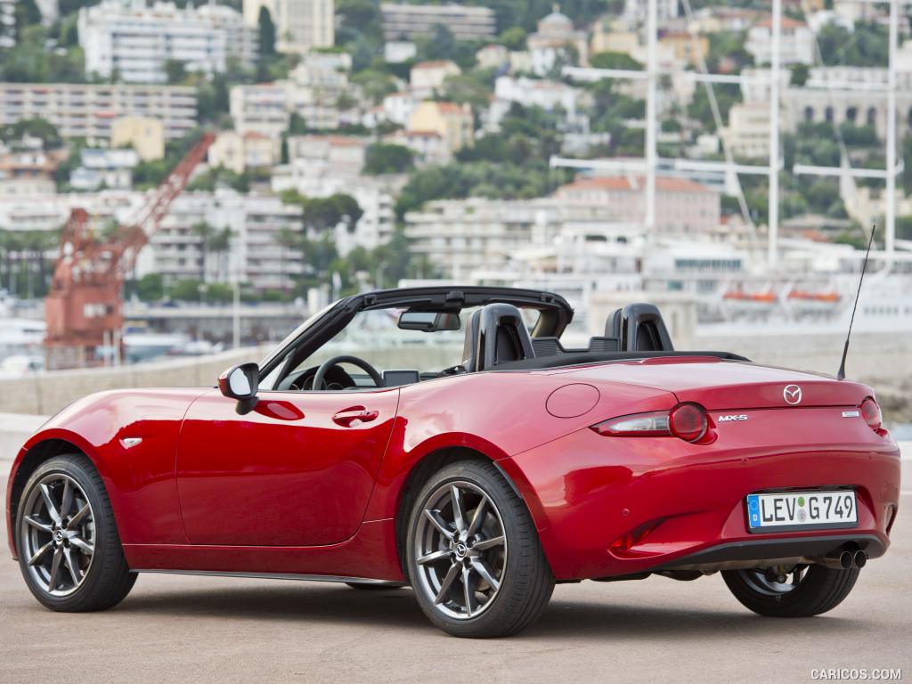 2016 Mazda MX-5 Miata (Euro-Spec)  - Rear